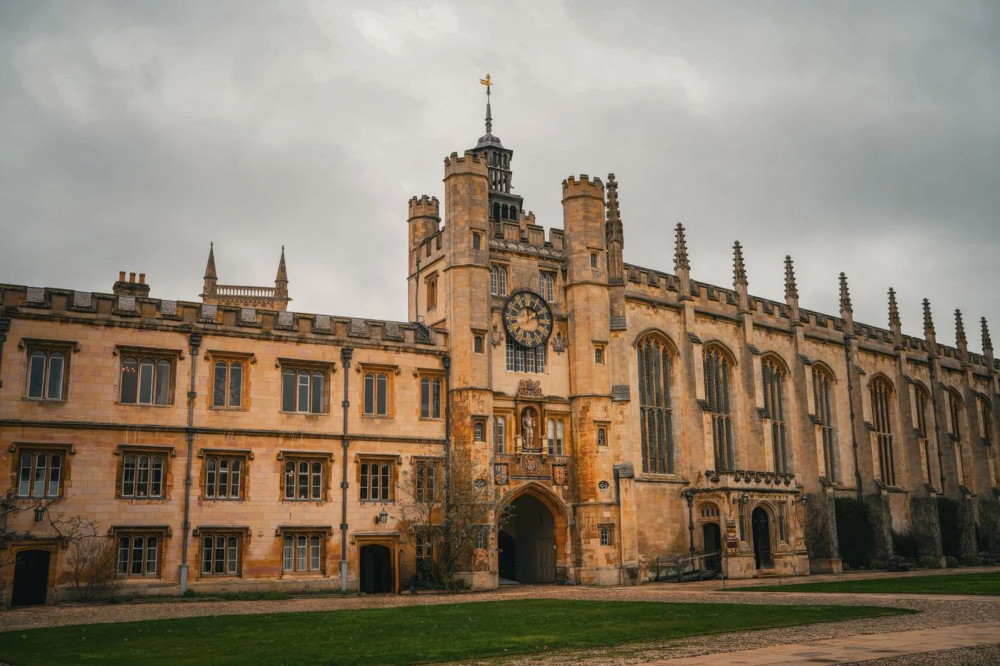 The exterior of a historic university building in Oxford.