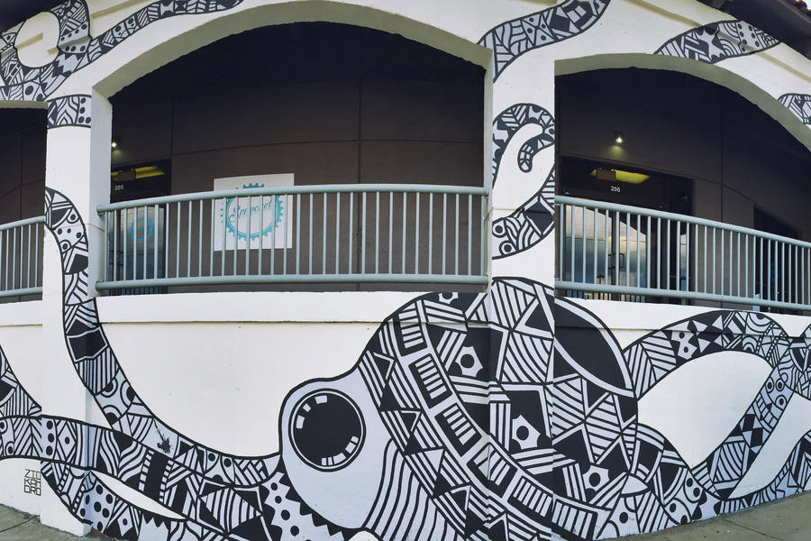Little Octopus Nashville Mural