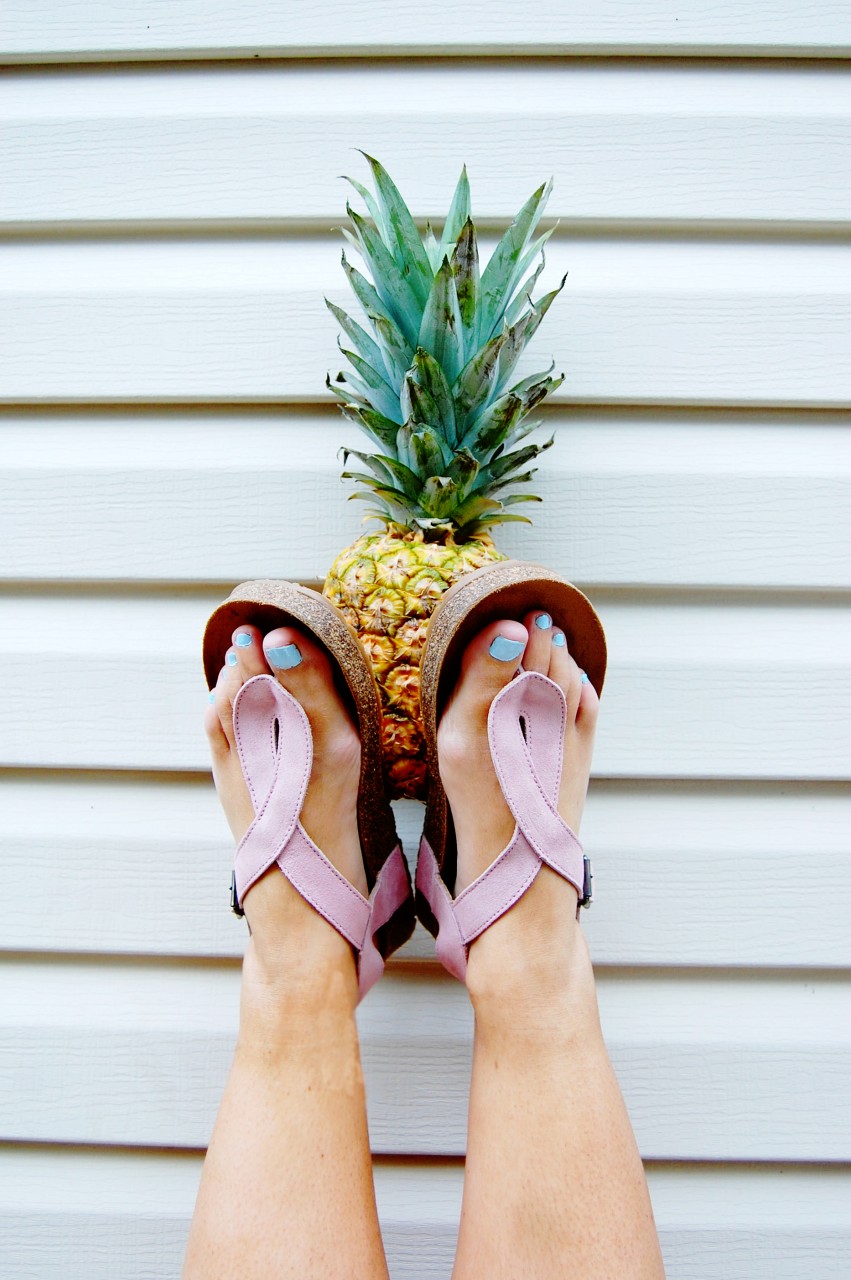 Pineapple Shoes