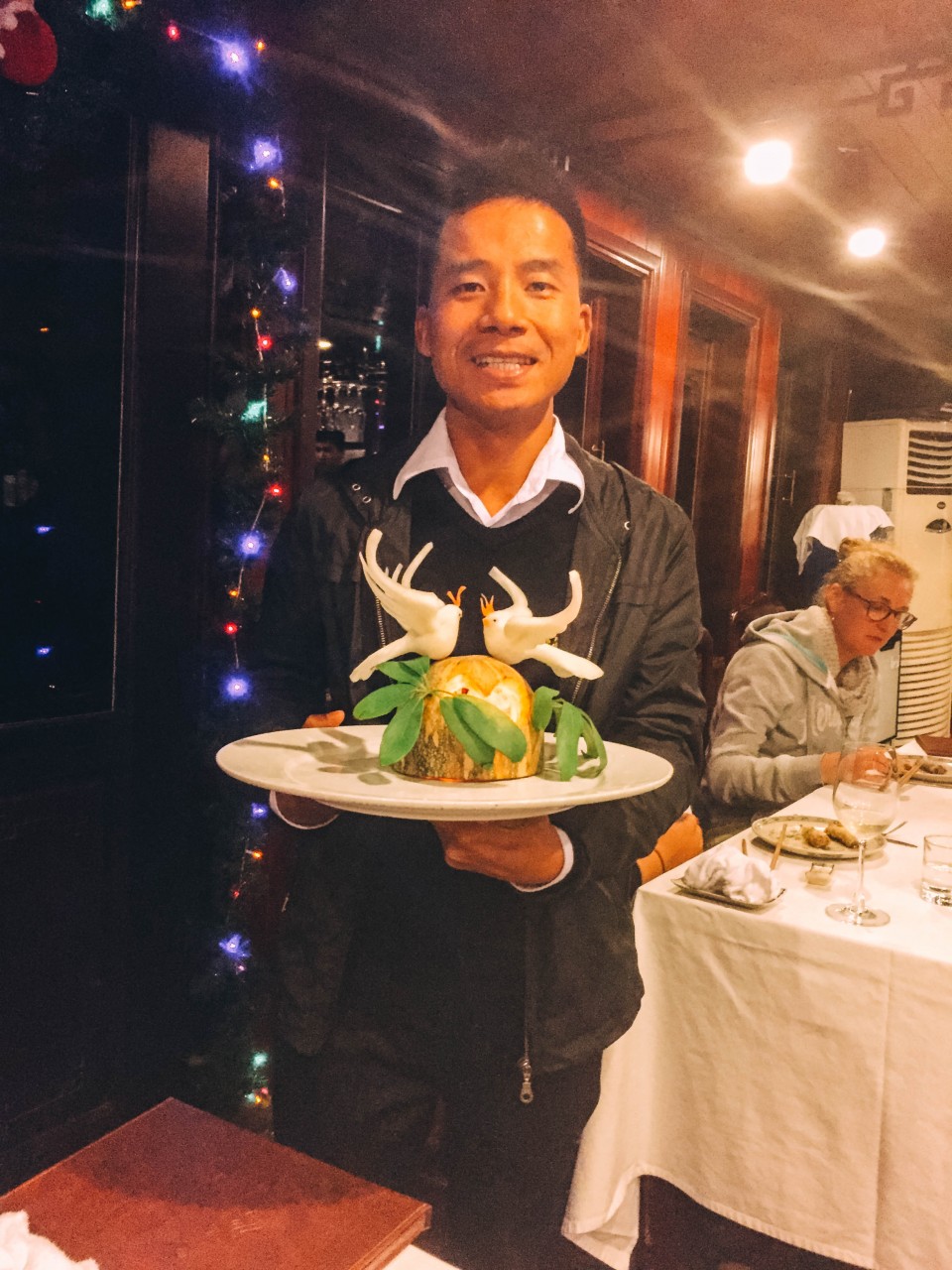 Dinner at Halong Bay, Vietnam