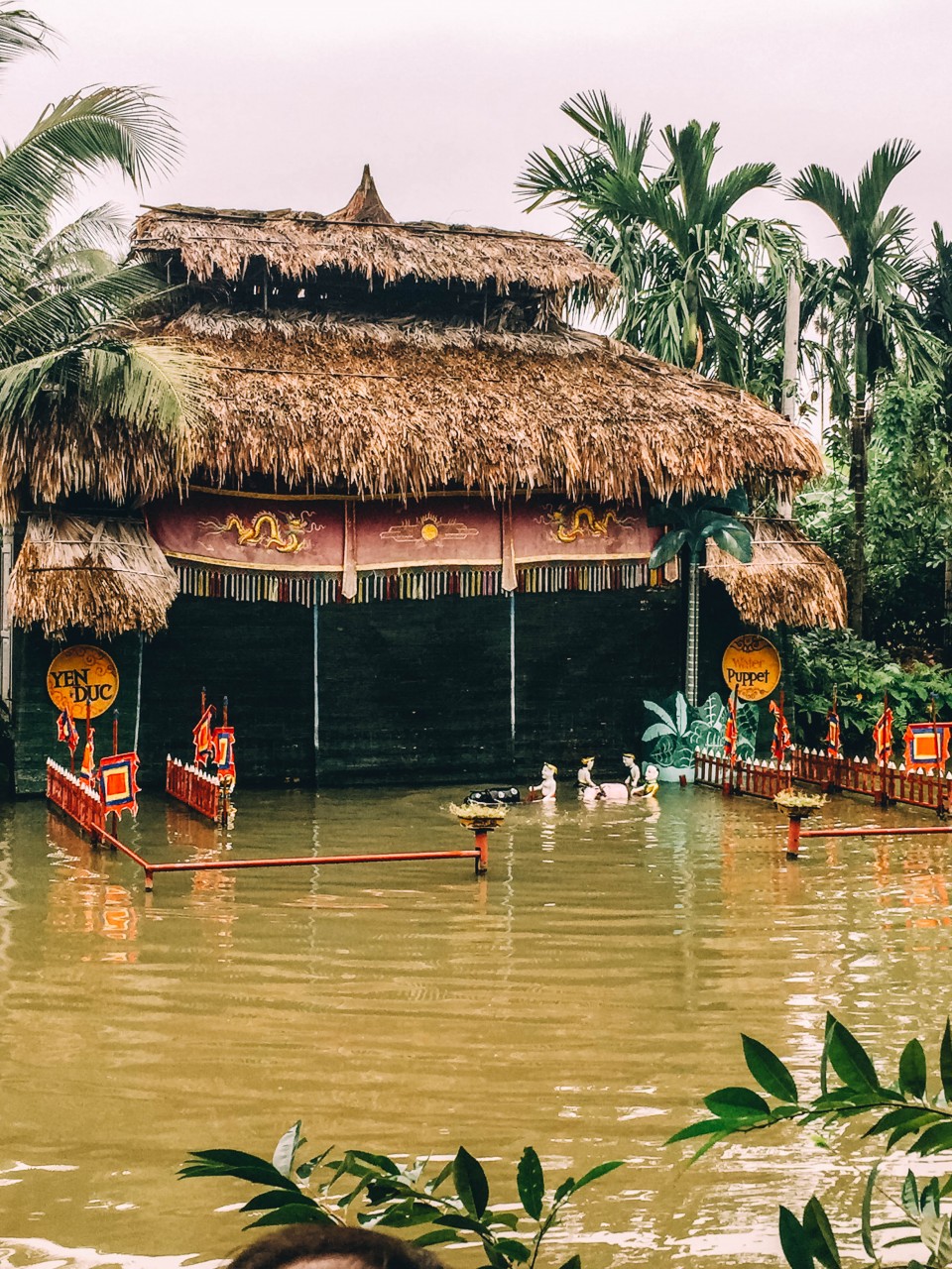 Water puppet show in Hanoi