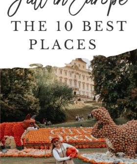 10 of the Best Places to Visit Europe in the Fall