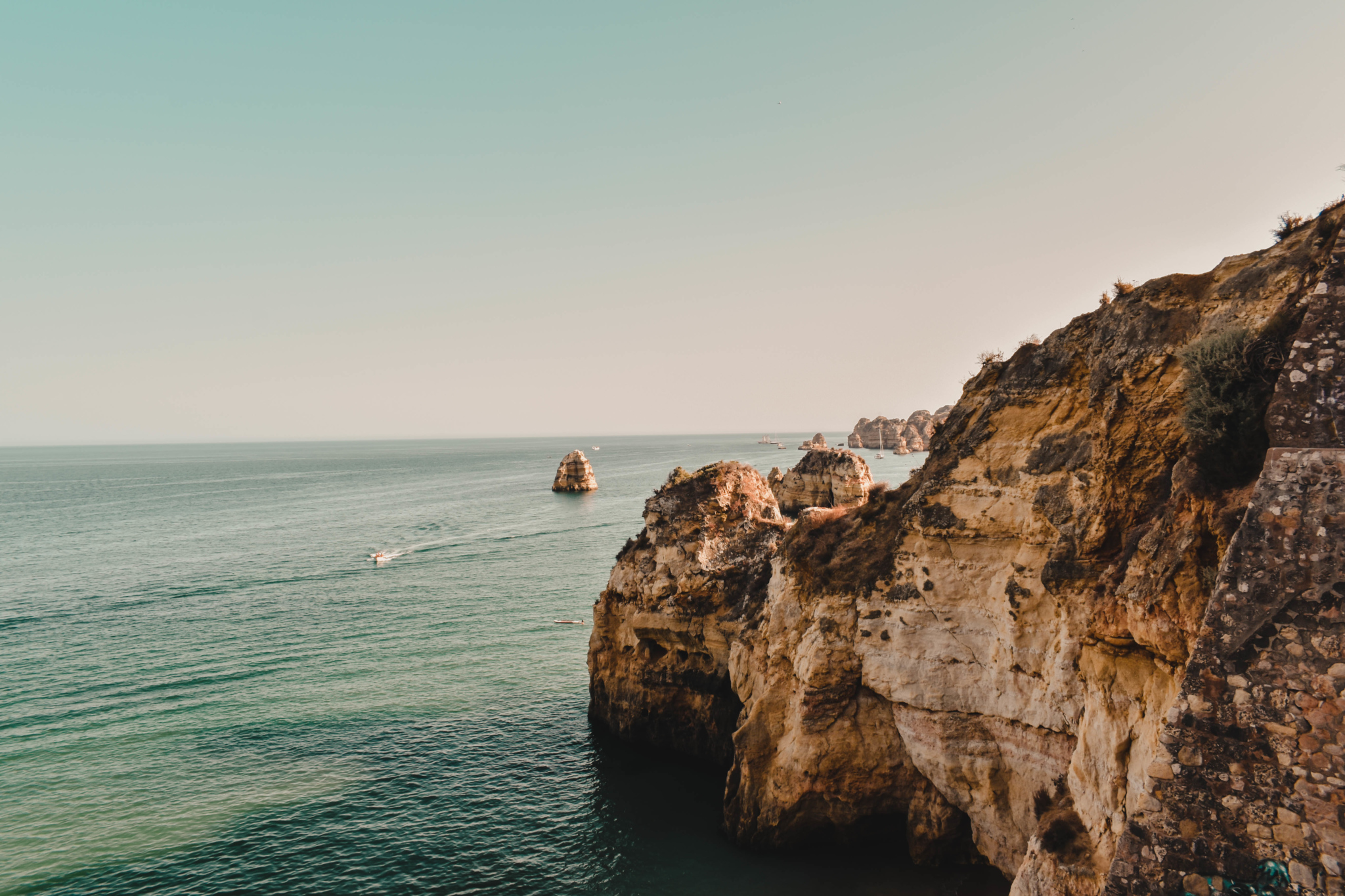 Algarve region of Portugal - He;ene in Between